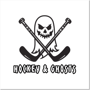 Hockey & Ghosts Posters and Art